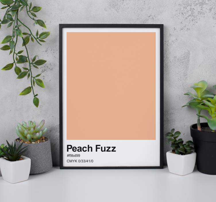 Poster Peach Fuzz - TenStickers