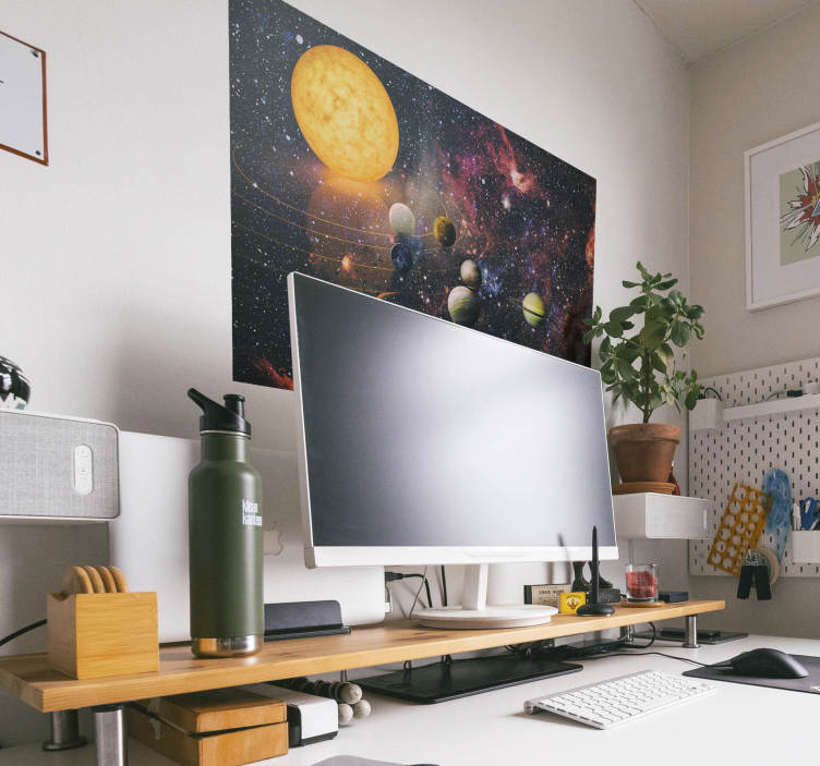 Erstaunliches Poster Sonnensystem - TenStickers