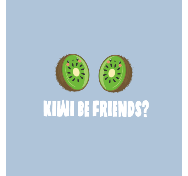 Küchenposter lustiger spruch mit kiwis - TenStickers