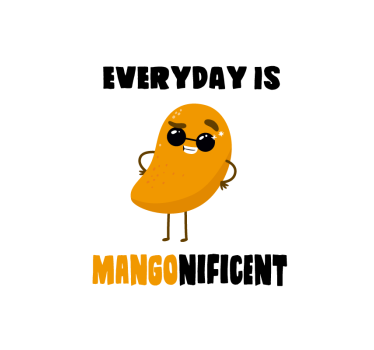 Küchenposter lustiger spruch mit mango - TenStickers