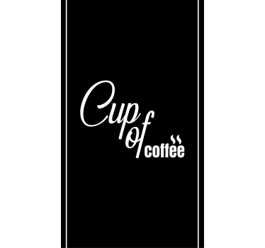 Küchenposter tasse kaffee minimalistischer stil 4 - TenStickers