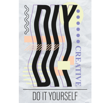 Poster DIY- Mach es selber - TenStickers
