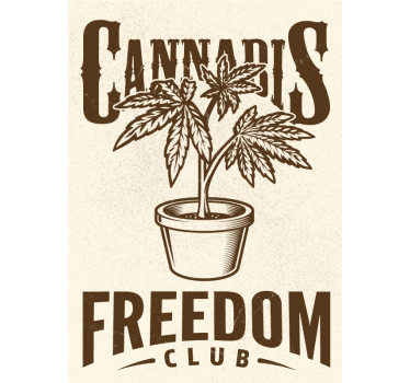 Poster Cannabis Club - TenStickers