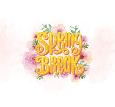 Blumenposter frühlingsferien - TenStickers
