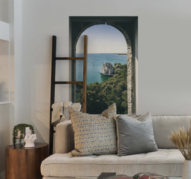Poster Landschaft Meeresausblick - TenStickers