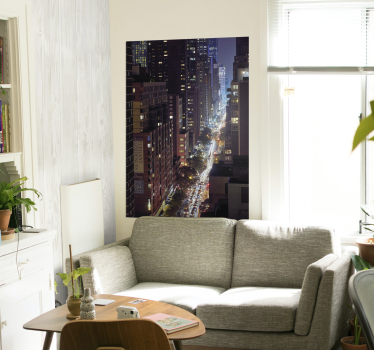 Poster New York City Wolkenkratzer - TenStickers