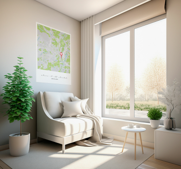 Personalisierte Poster wo alles begann - TenStickers