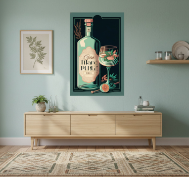 Küchenposter gintonic rezept und zubereitung - TenStickers