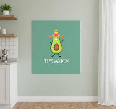 Küchenposter lustiger spruch mit avocados - TenStickers