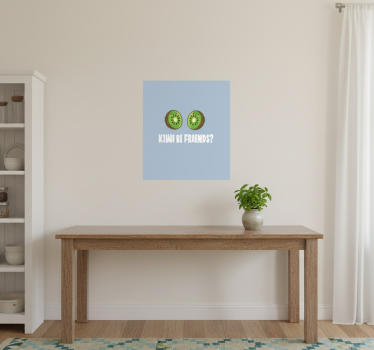 Küchenposter lustiger spruch mit kiwis - TenStickers
