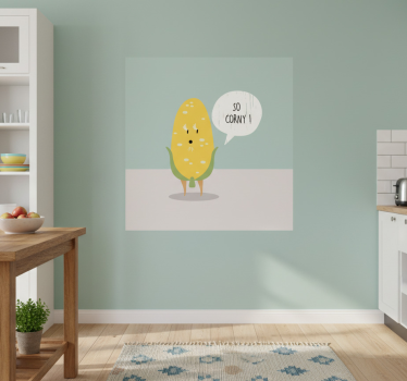 Küchenposter lustiger wortwitz so maisig - TenStickers