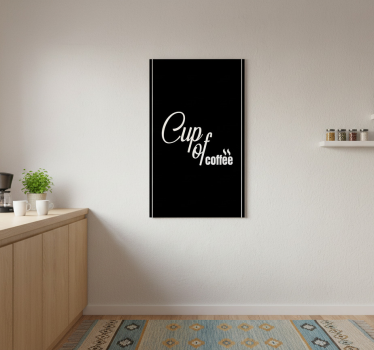 Küchenposter tasse kaffee minimalistischer stil 4 - TenStickers