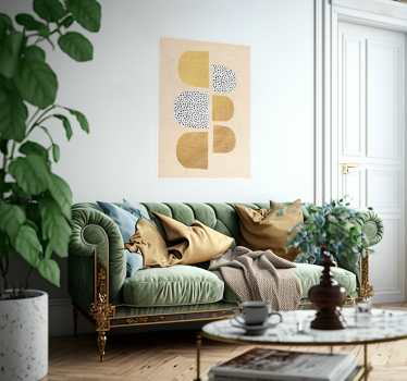 Kunstdrucke abstrakte Muster - TenStickers
