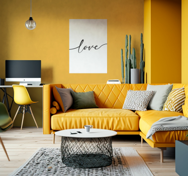 Zitate Wand Poster mit Love - TenStickers