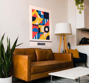 Poster im Bauhaus Stil - TenStickers