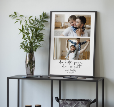 Bester Vater den es gibt Poster für Wohnzimmer - TenStickers
