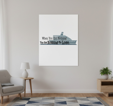 Poster wohnzimmer titanic film motivationszitat - TenStickers