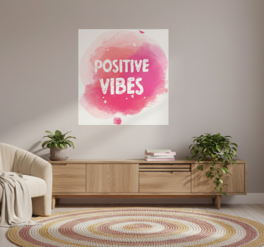 Poster zitat für positive energie - TenStickers
