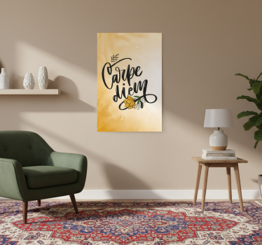Poster zitat nutze den tag - TenStickers
