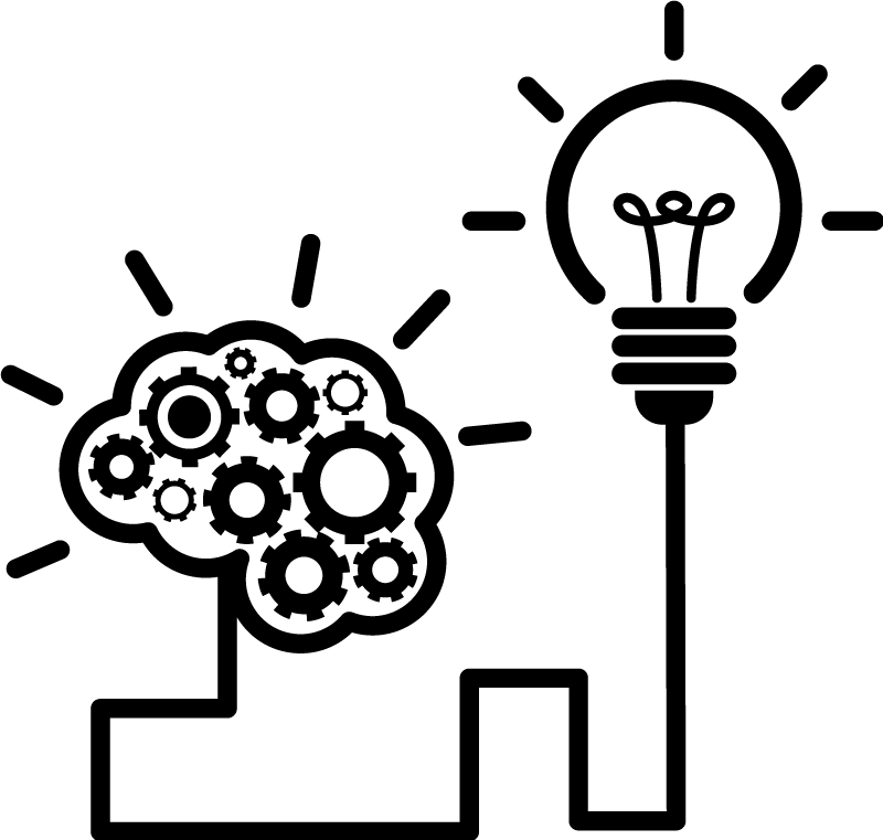 Poster büro ideenlicht glühbirne - TenStickers