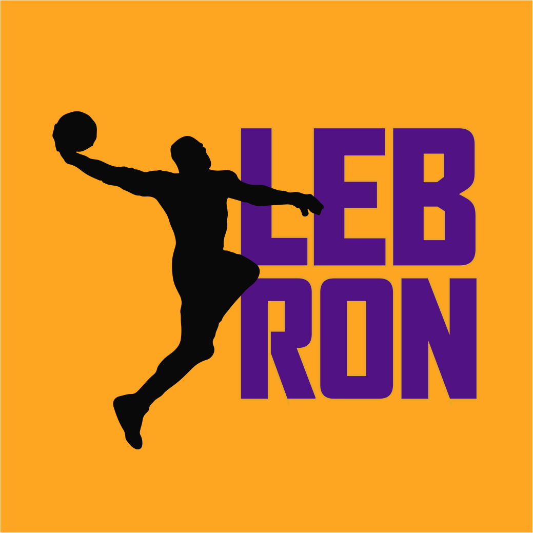Jugendzimmer poster lebron james cooler basketball - TenStickers