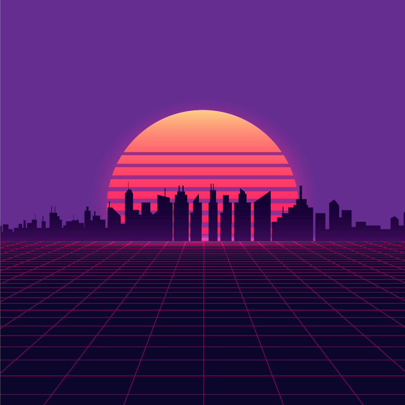 Poster länder und städte moderne stadtlandschaften - TenStickers