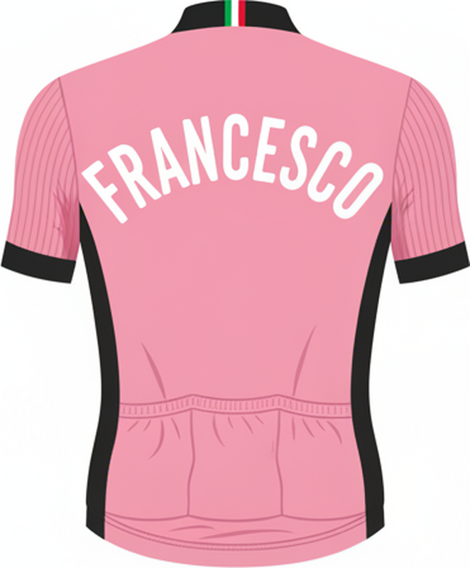 Poster kreise "rosa trikot" - TenStickers