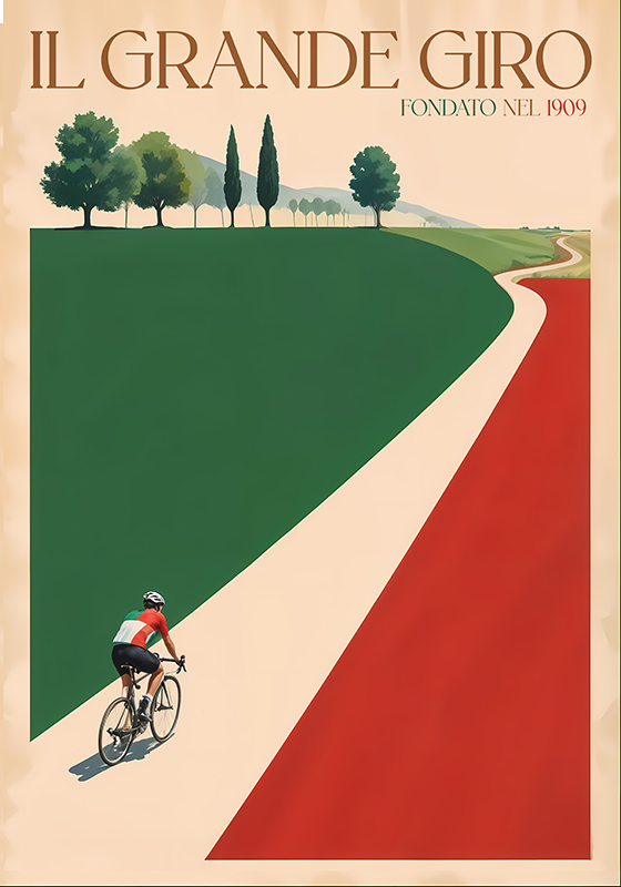 Poster kreise der große rundgang - TenStickers