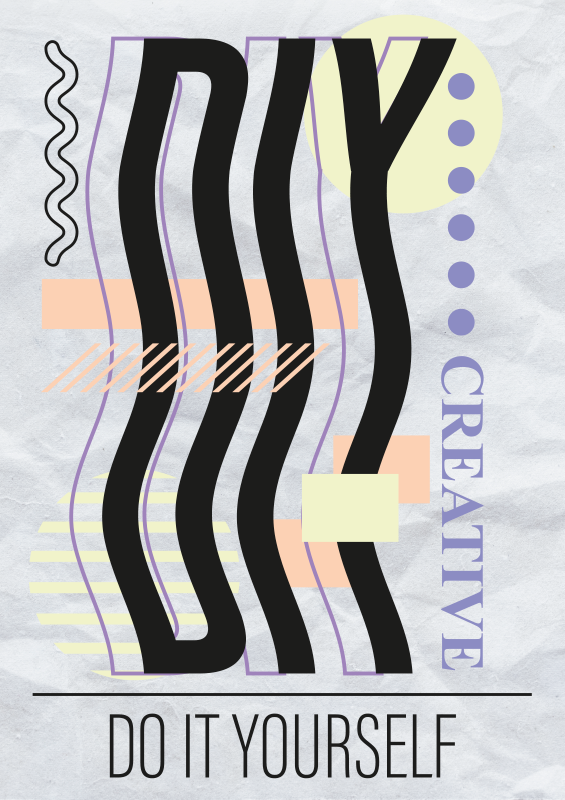 Poster DIY- Mach es selber - TenStickers