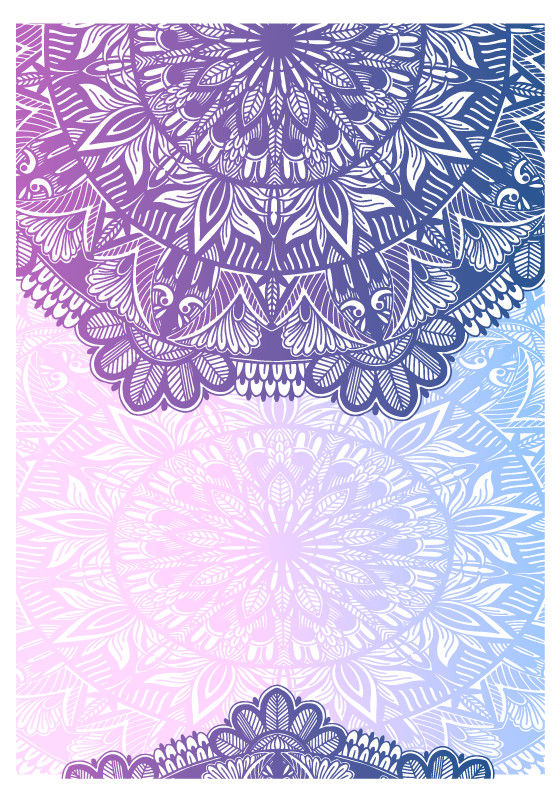 Zen Poster mandala Design - TenStickers