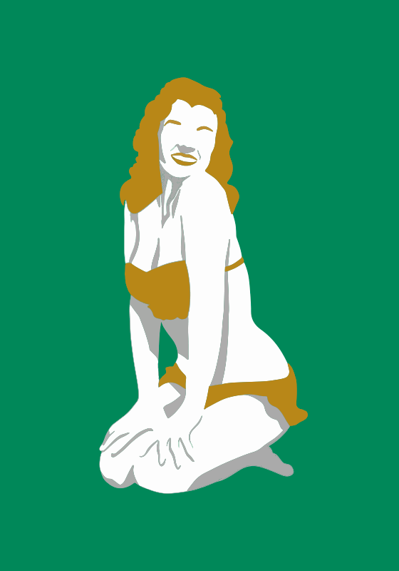 Poster Pin-Up-Filmstar der 50er Jahre - TenStickers