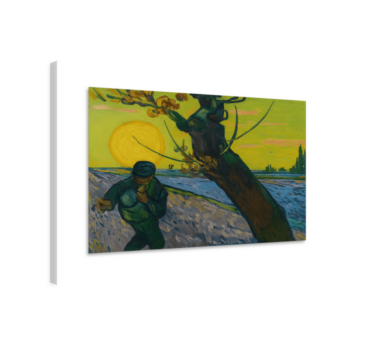 Kunst auf Leinwand der sämann van gogh - TenStickers