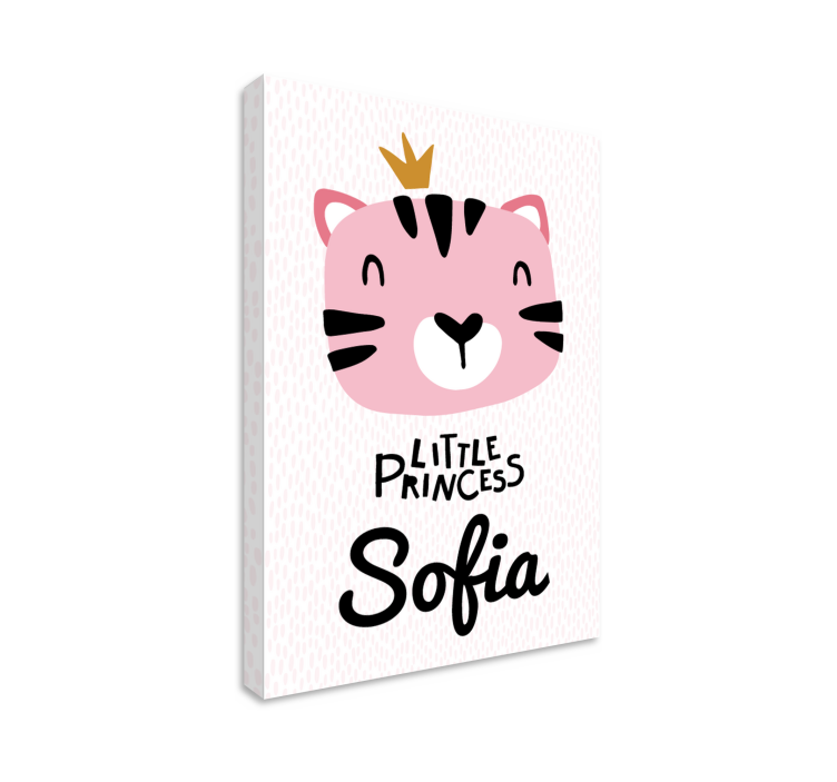 Leinwandbild babys kleine prinzessin sofia - TenStickers