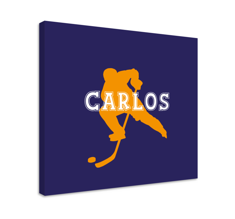 Leinwandbild sport eishockeyspieler - TenStickers