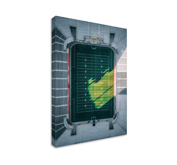 Leinwandbild Sport luftaufnahme des stadions - TenStickers