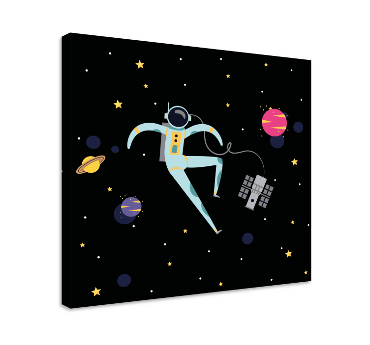 Wandbild Gaming astronaut im weltraum - TenStickers