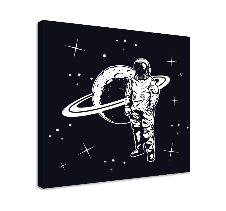 Wandbild gaming kosmonaut im orbit - TenStickers
