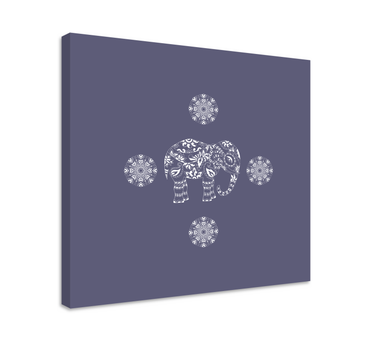 Wandbild elefant dekoratives elefantenmotiv - TenStickers