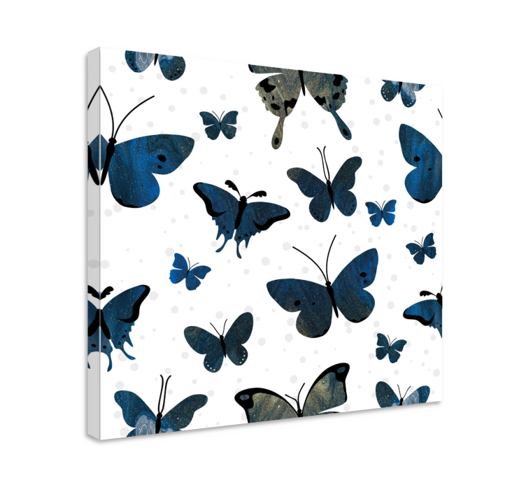 Wandbild Schmetterling verschiedene schmetterlingsmuster - TenStickers