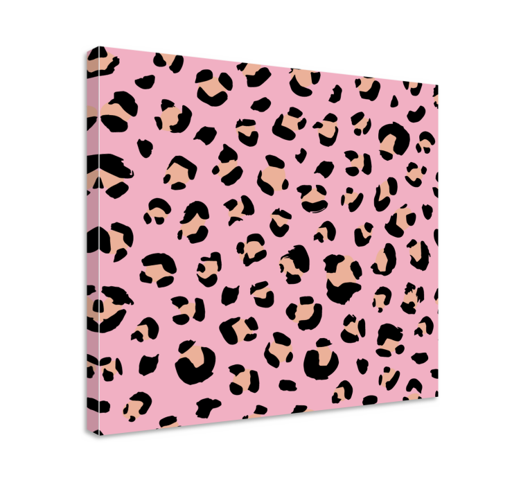 Wandbild tier leopardflecken motiv - TenStickers