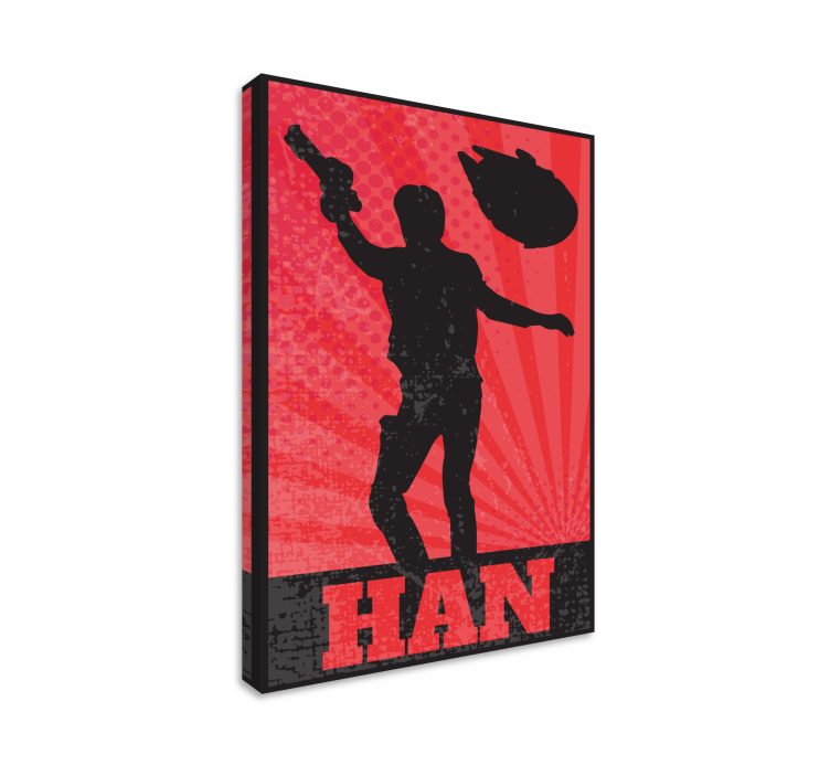 Leinwandbild Persönlichkeit Filmfigur gestalten - TenStickers