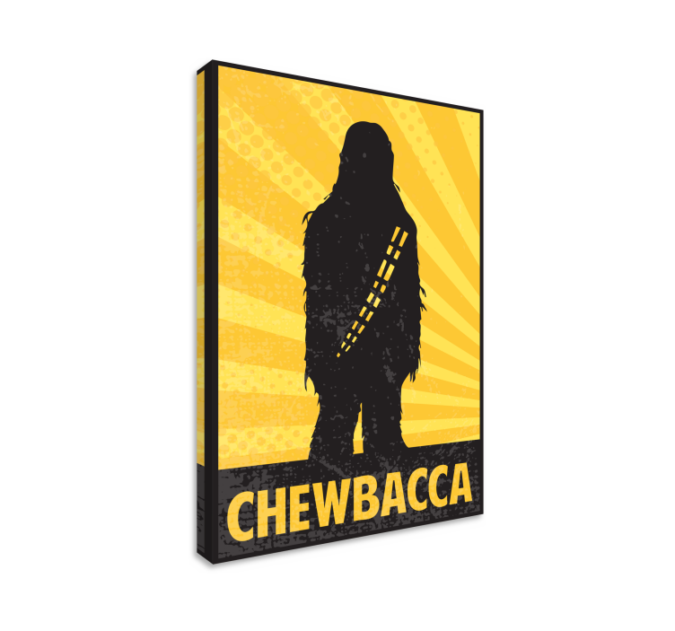 Leinwandbild Persönlichkeit Comic-stil filmfiguren Muster - TenStickers