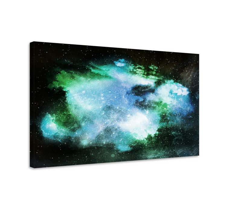Wandbilder landschaft himmlische galaxie landschaft - TenStickers