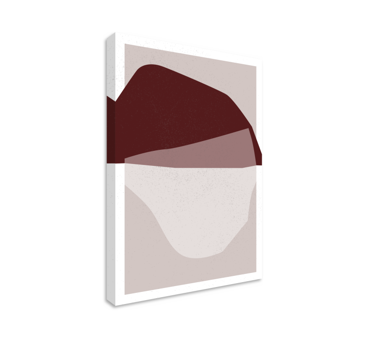 Wandbilder modern fusion abstrakter formen - TenStickers