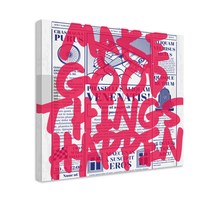 Wandbilder sprüche mach gute dinge - TenStickers