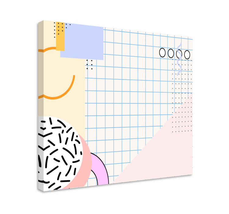 Wandbilder modern formen und muster - TenStickers