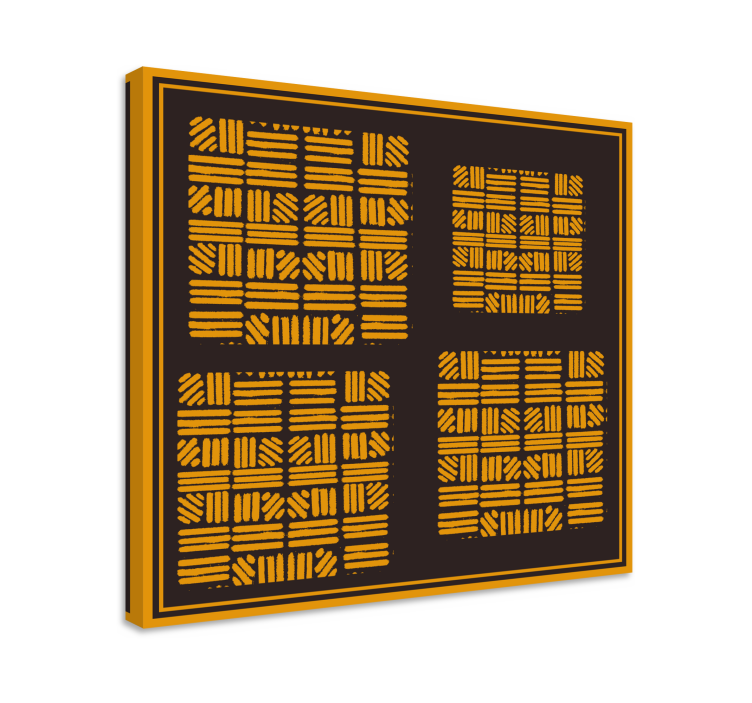 Wandbilder modern geometrisches anordnungskonzept - TenStickers