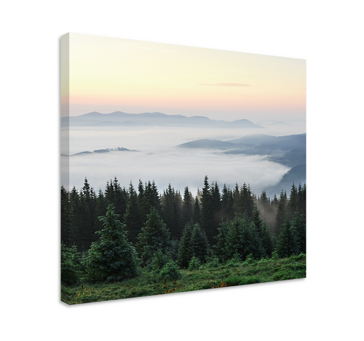 Wandbilder landschaft ruhige berglandschaft - TenStickers