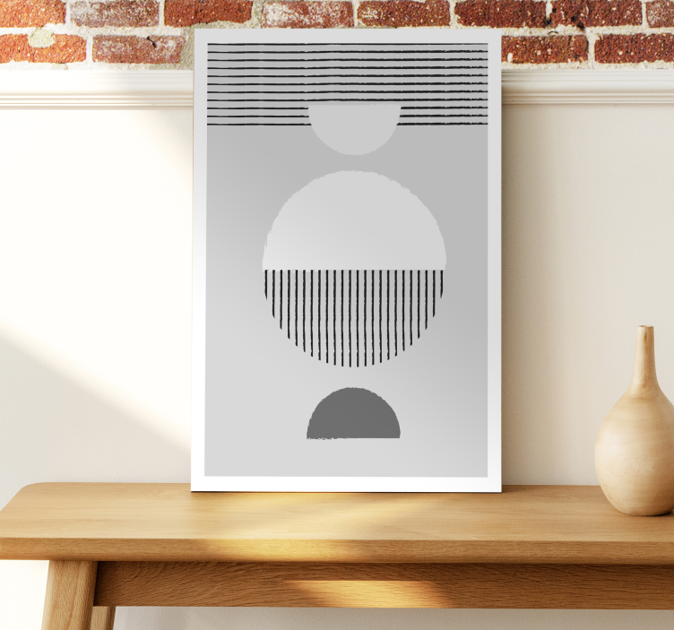 Wandbild Esszimmer Nordischer Stil - TenStickers