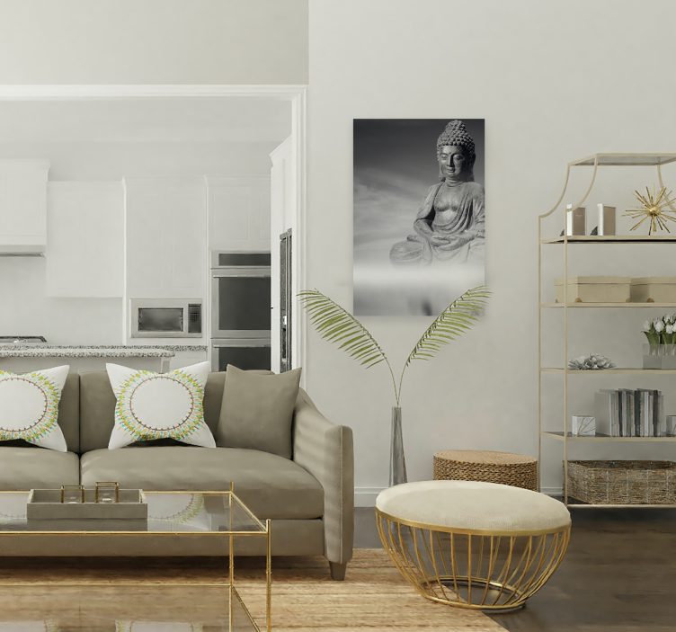 Leinwandbild Oriental Buddha Zen - TenStickers